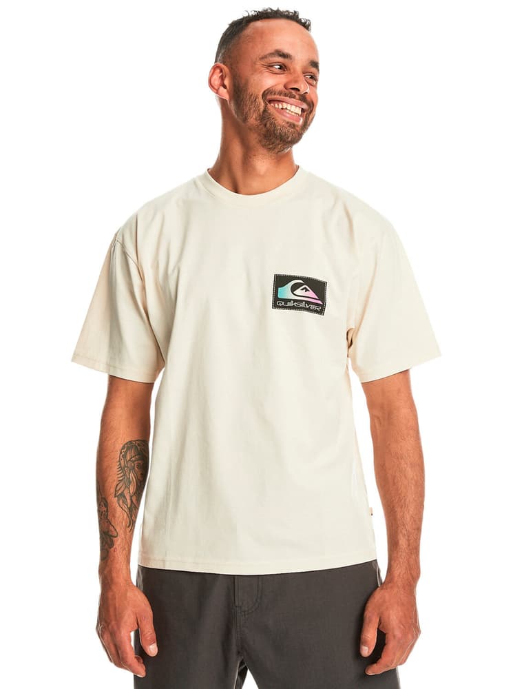 BACK FLASH T-Shirt Quiksilver 468246700613 Grösse XL Farbe ecru Bild-Nr. 1