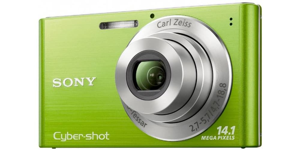 Sony DSC-W320 verd appareil photo compac 95110000203513 No. figura 1