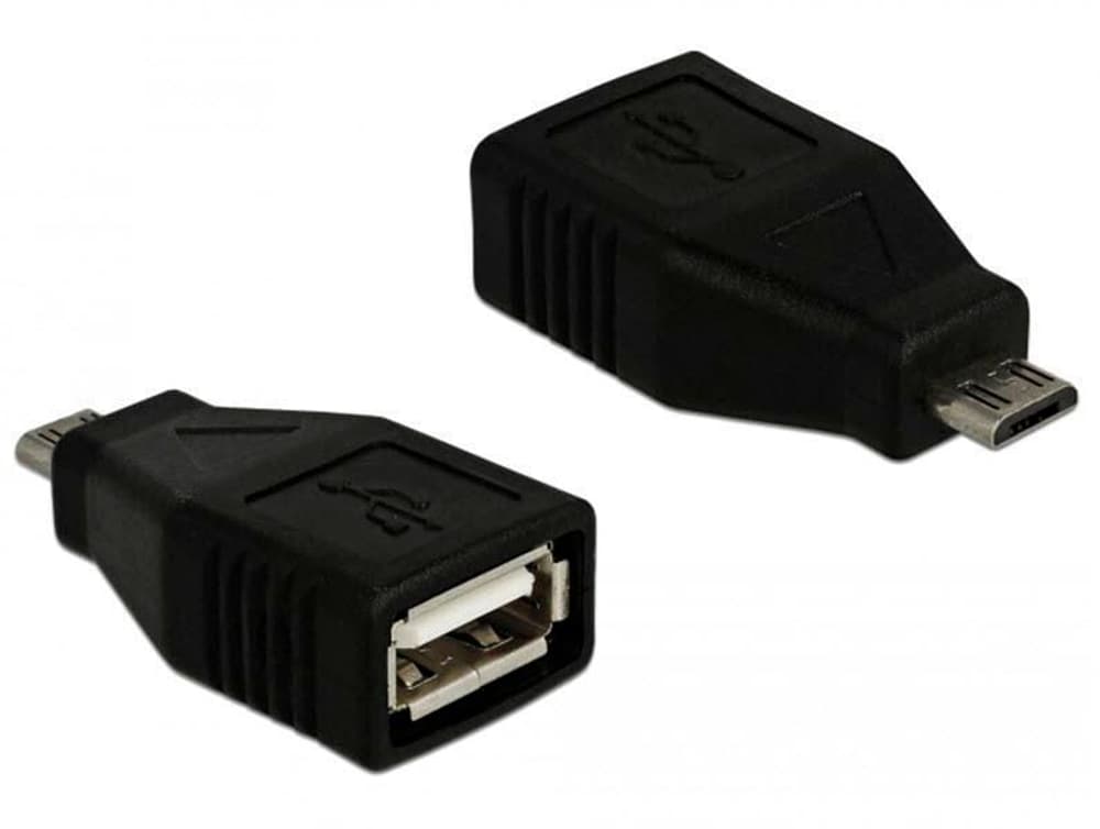 Adattatore USB 2.0 Spina USB-MicroB - Presa USB-A Adattatore USB DeLock 785302405119 N. figura 1