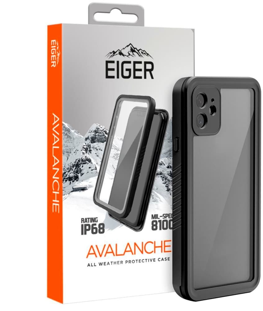 Avalanche Case Black Smartphone Hülle Eiger 785300157204 Bild Nr. 1