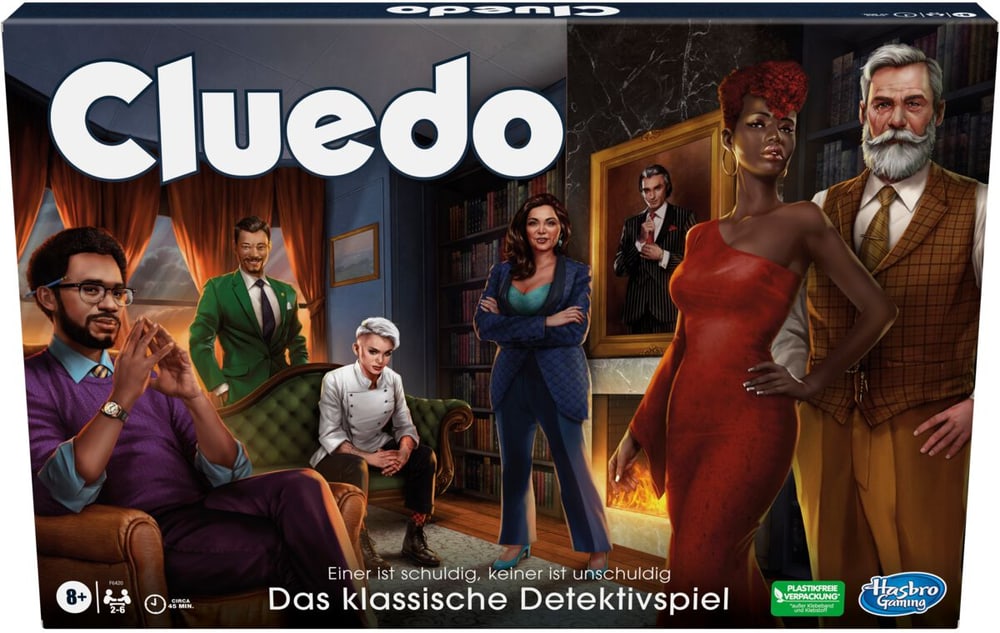 Cluedo (D) Gesellschaftsspiel Hasbro Gaming 746977390000 Sprache Deutsch Bild Nr. 1
