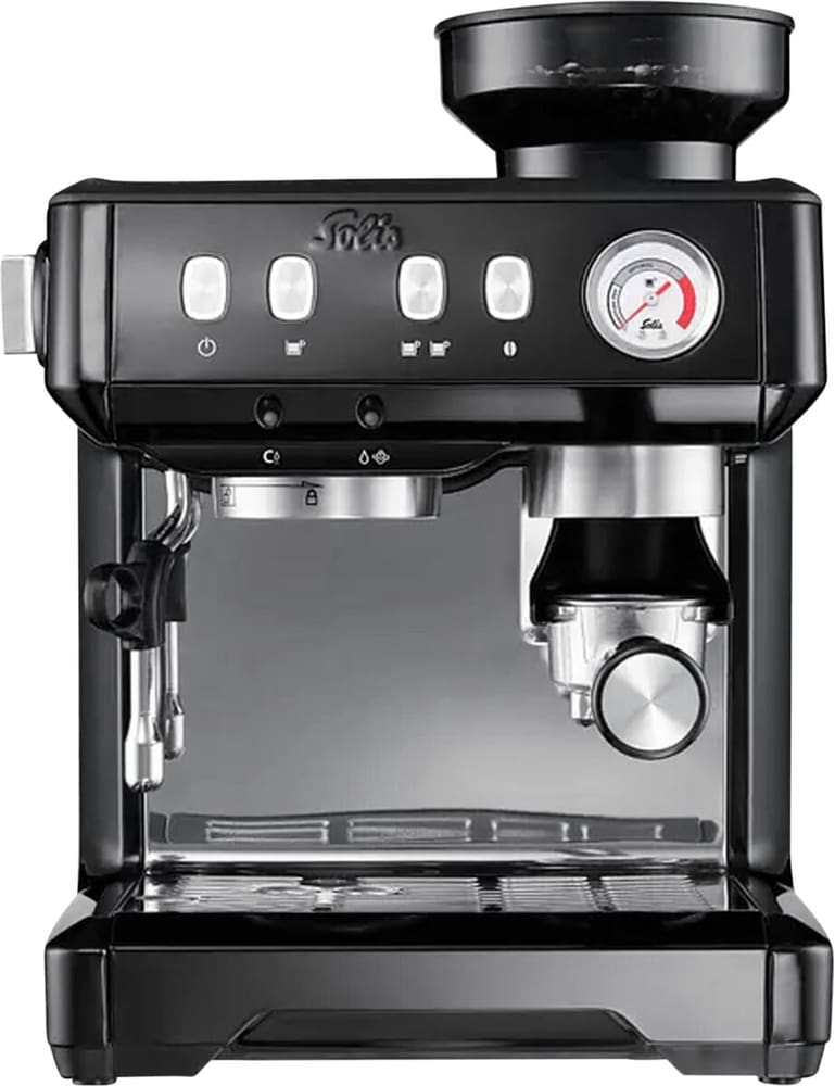 Grind & Infuse Compact black Machine à café espresso Solis 71801850000020 Photo n°. 1