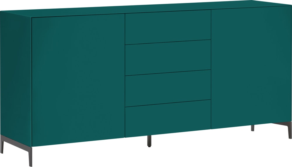 LUX Sideboard 400849600000 Grösse B: 180.0 cm x T: 46.0 cm x H: 86.5 cm Farbe Petrol Bild Nr. 1