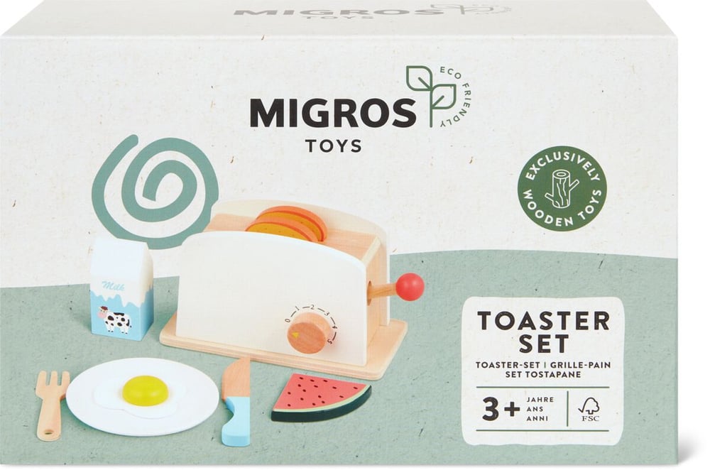 Migros Toys Toaster Set Jeux de rôle MIGROS TOYS 749316000000 Photo no. 1