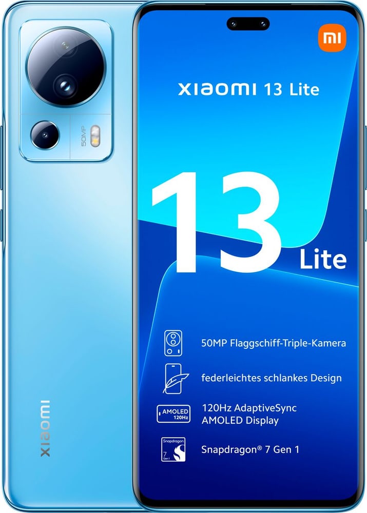 13 Lite 128GB - blue Smartphone Xiaomi 785300181152 Photo no. 1