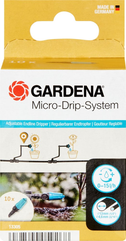 goutteur d'extrémité Micro-Drip-System Gardena 630616800000 Photo no. 1