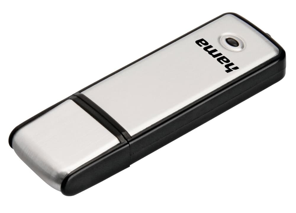 Fancy USB 2.0, 64 GB, 15 MB/s, Schwarz/Silber USB Stick Hama 785300172573 Bild Nr. 1