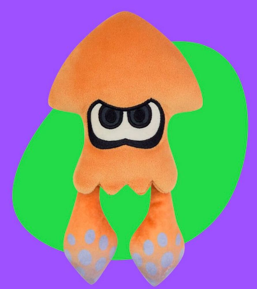 Splatoon: Squid orange - Plüsch [23cm] Plüsch together plus 785302408424 Bild Nr. 1