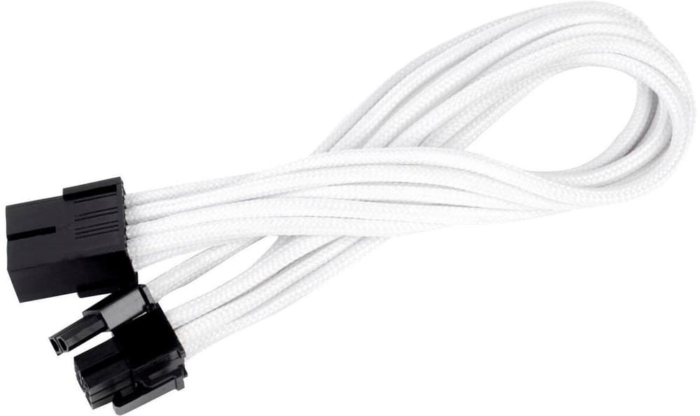 8Pin - 6+2Pin PCIe Blanc Câble d'alimentation interne SilverStone 785302405434 Photo no. 1