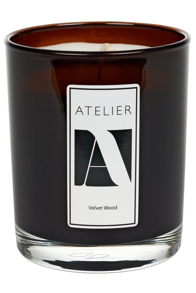 ATELIER Velvet Wood Bougie parfumée 440710700000 Photo no. 1