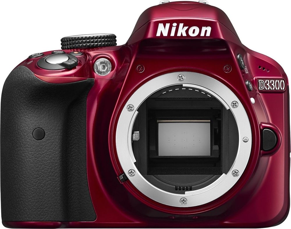 Nikon D3300 Boîtier, Rouge Nikon 95110024237714 Photo n°. 1