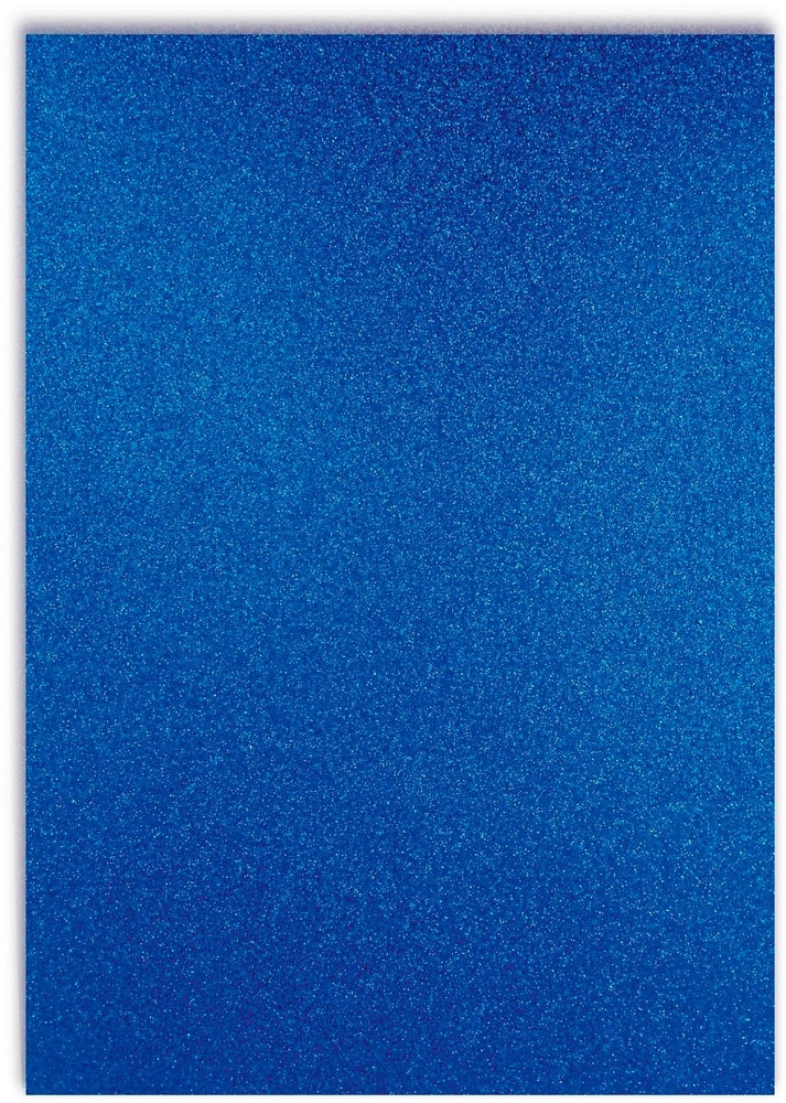 Boîte à paillettes A4, 300 g/m², 10 feuilles, Bleu Carton à paillettes URSUS 785302426891 Photo no. 1