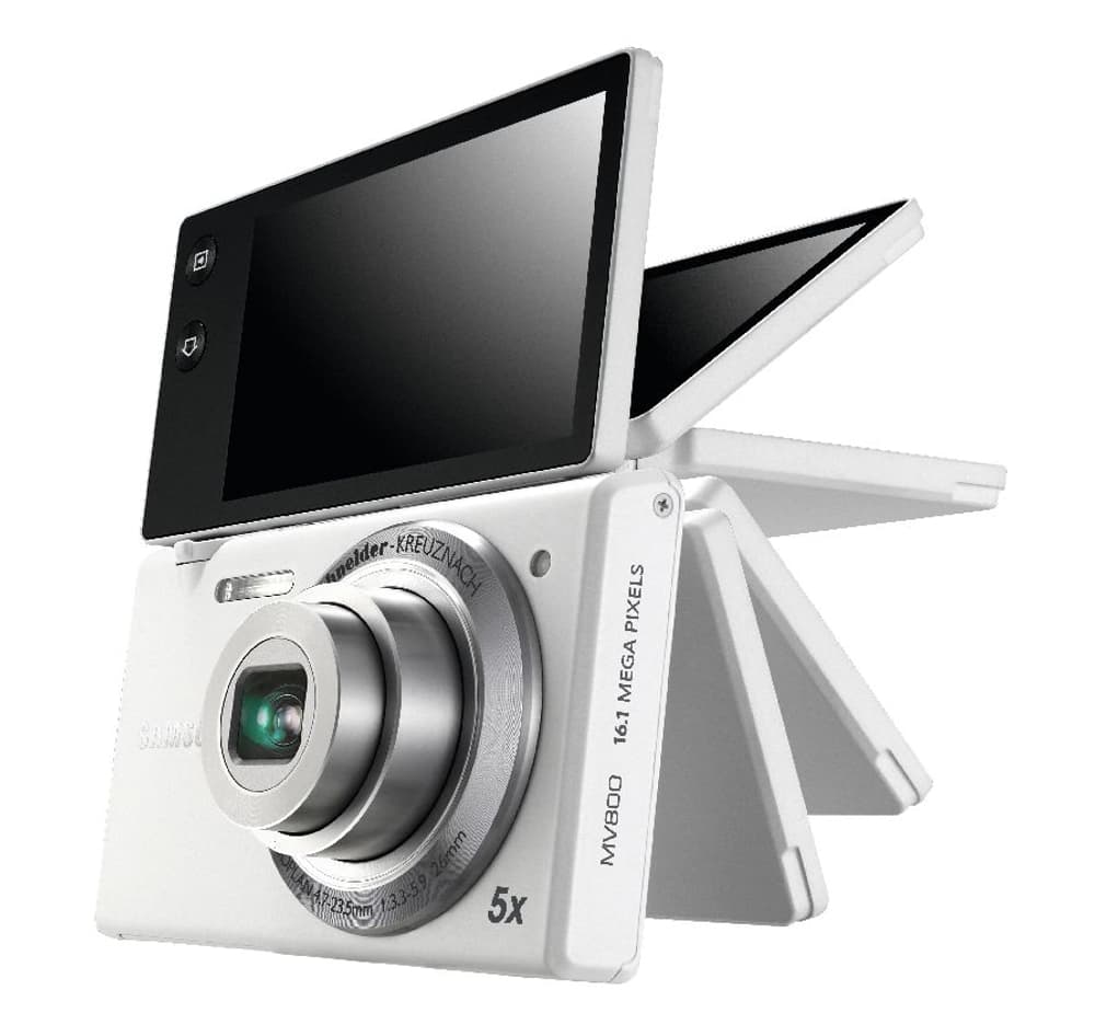 MV 800 weiss Kompaktkamera Samsung 79336190000011 Bild Nr. 1