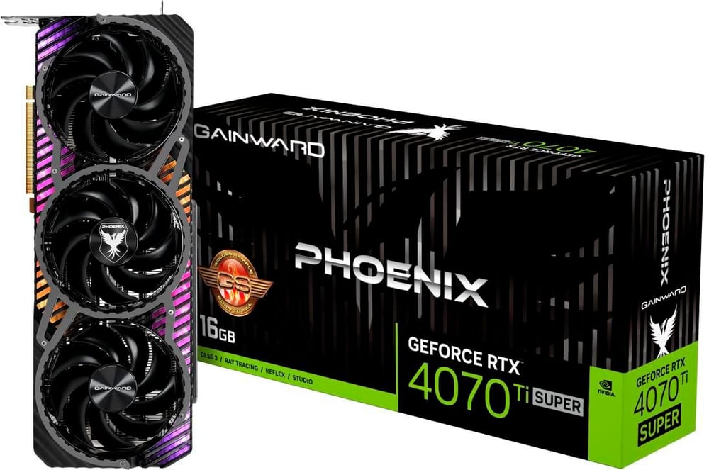 GeForce RTX 4070 Ti Super Phoenix GS 16 GB Carte graphique Gainward 785302424344 Photo no. 1