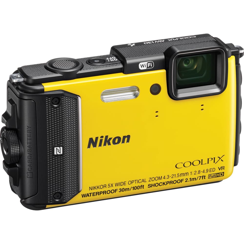 Nikon Coolpix AW130 gelb Nikon 95110040441815 Bild Nr. 1