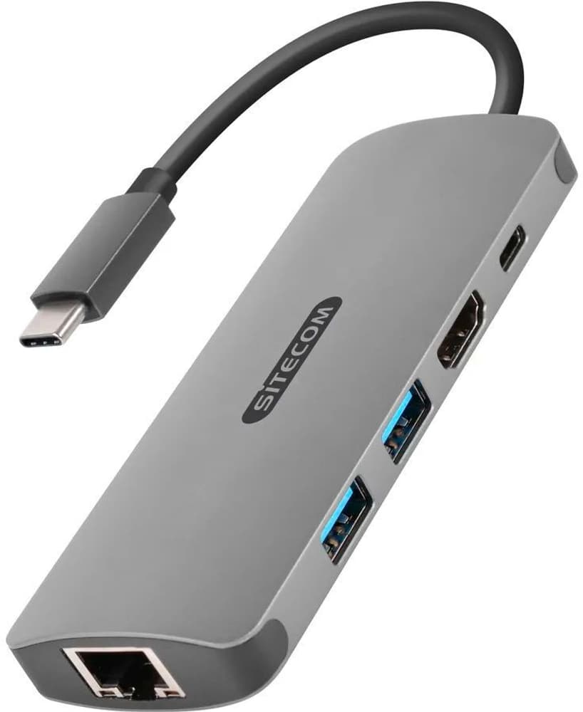 USB-C - HDMI Adapter 1x GBLAN CN-379 Dockingstation e hub USB SITECOM 785300164766 N. figura 1