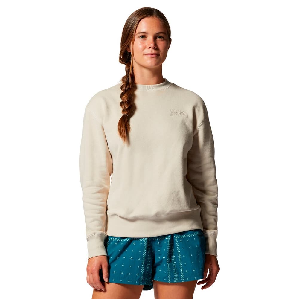 W MHW Logo Pullover Crew Pull-over MOUNTAIN HARDWEAR 474122900374 Taille S Couleur beige Photo no. 1