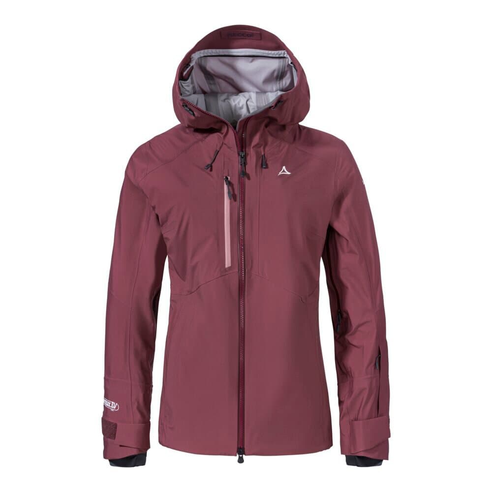 3L Jacket Pizac L Veste de ski Schöffel 462588303628 Taille 36 Couleur aubergine Photo no. 1