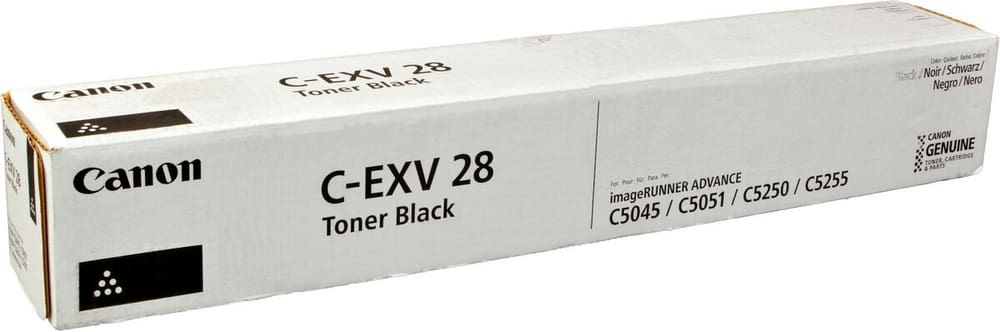 C-EXV 28 black Toner Canon 785302432639 Photo no. 1