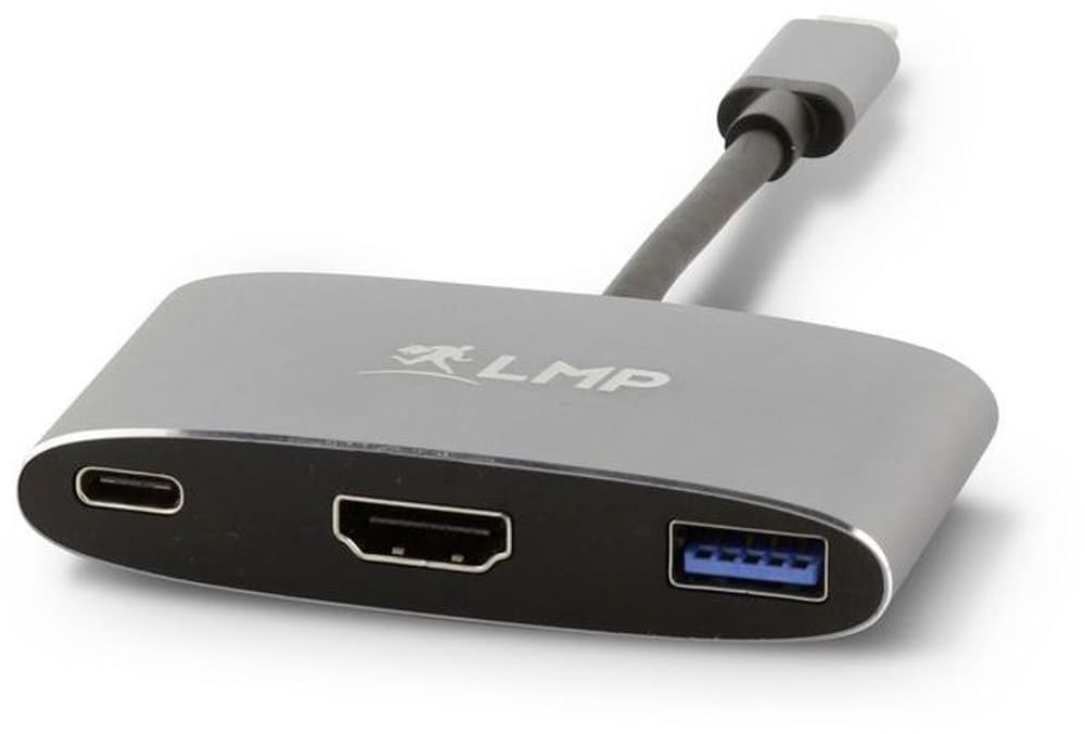 Multiadapter USB-C - HDMI, USB 3.0 Adattatore HDMI LMP 785300145320 N. figura 1