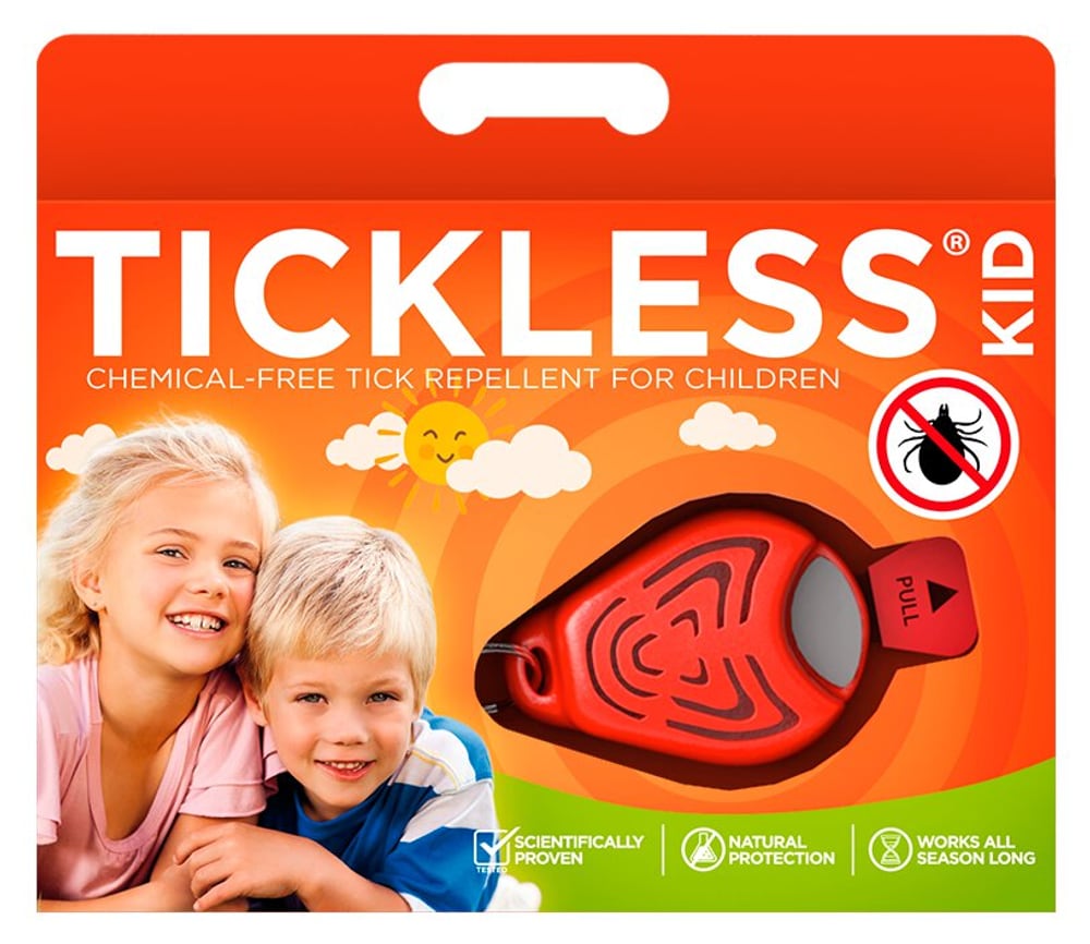 Tickless KIDS Insektenschutz TICKLESS 464651700034 Grösse Einheitsgrösse Farbe orange Bild-Nr. 1