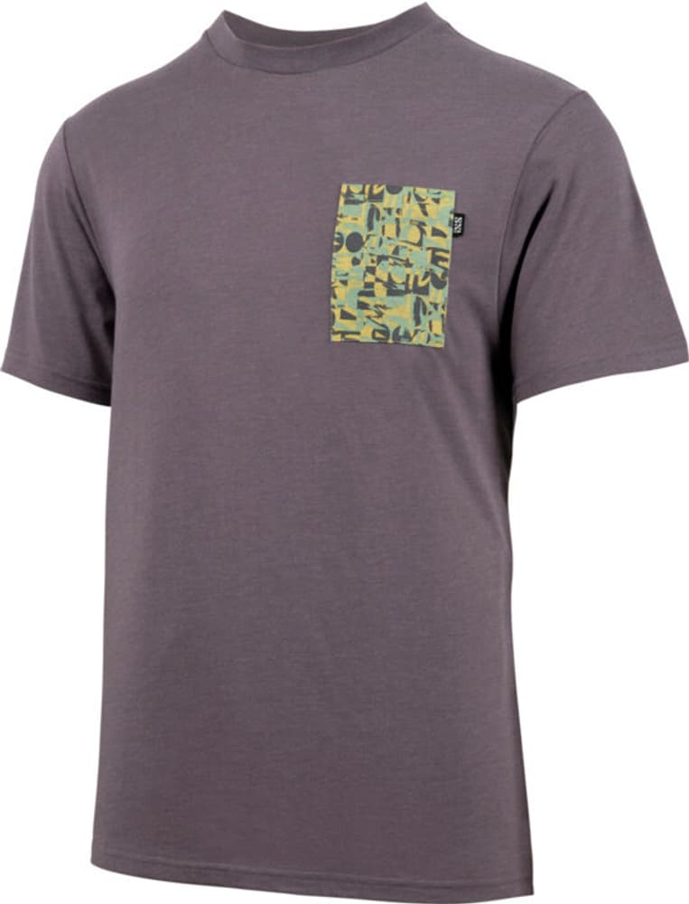 Classic organic 2.0 tee T-shirt iXS 470905700391 Taille S Couleur lilas Photo no. 1