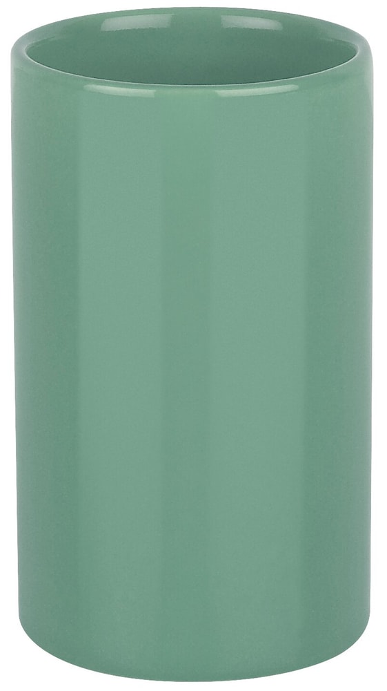 Bicchiere Tube Bicchiere spirella 675263400000 Colore Verde Dimensioni 11,5 x 7 cm N. figura 1