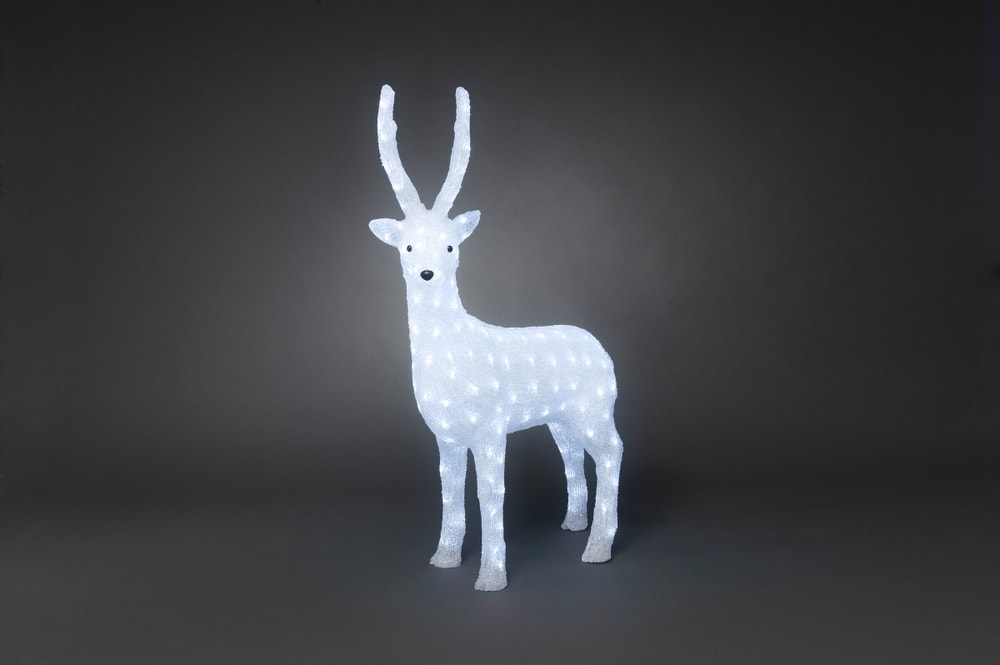 Renne à LED en acrylique 105 cm Figurines éclairées Konstsmide 61316990000016 Photo n°. 1