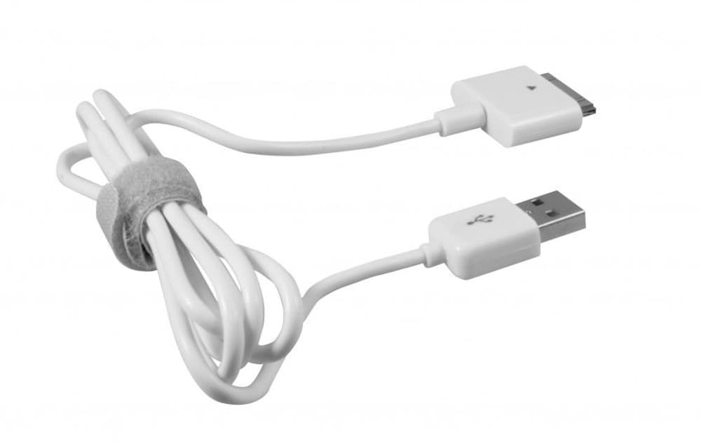 Charge & Sync 30pin 1m blanc Câble USB XQISIT 798018200000 Photo no. 1