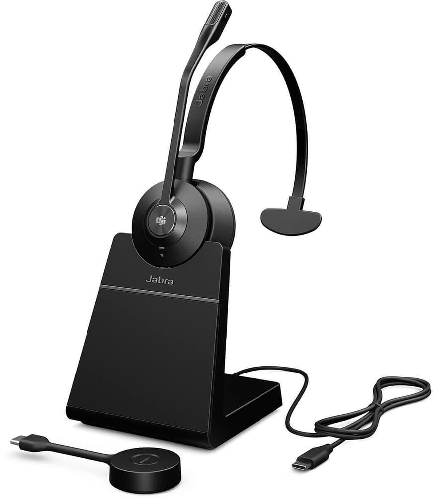 Engage 55 MS Mono USB-C, inclusa la base di ricarica Headset office Jabra 785300197755 N. figura 1