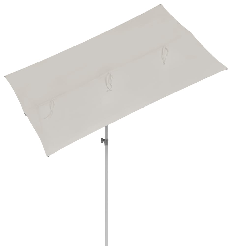 Suncomfort by Glatz FLEX ROOF III Parasol FLEX ROOF III Parasol Suncomfort by Glatz 408119400000 Dimensions L: 194.0 cm x P: 140.0 cm Couleur Gris clair Photo no. 1