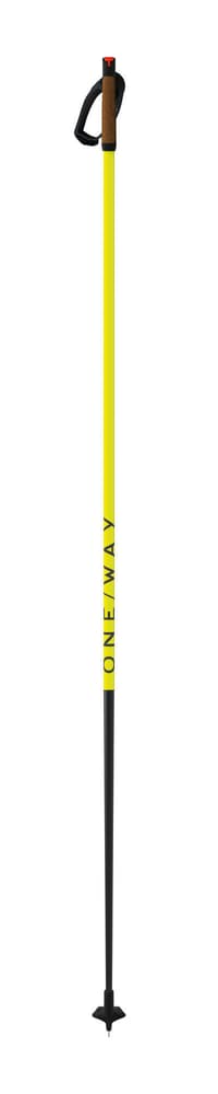 Storm 2 MAG Pôle de ski de fond One Way 494307015555 Couleur jaune néon Longueur 155 Photo no. 1