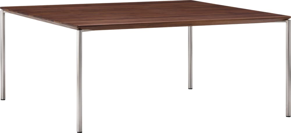 BAO Salontisch BAO Salontisch 402164400000 Grösse B: 90.0 cm x T: 90.0 cm x H: 40.0 cm Farbe Nussbaum massiv / Edelstahl Bild Nr. 1