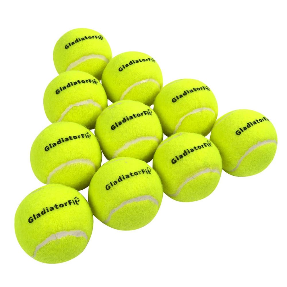 Palline da tennis per gare e allenamenti (set da 10) Palla da tennis GladiatorFit 469413600000 N. figura 1
