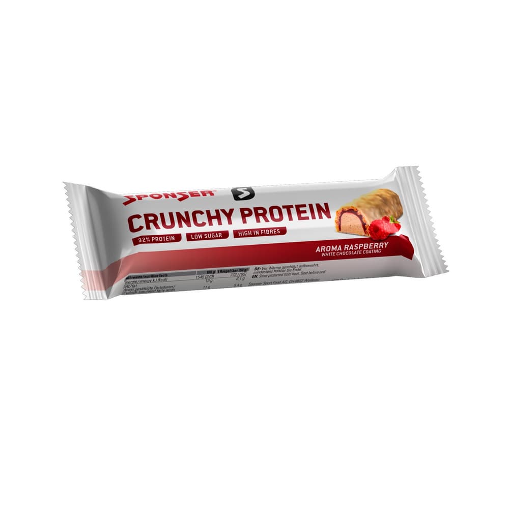 Crunchy Protein Bar Proteinriegel Sponser 471993403300 Farbe 00 Geschmack Himbeere Bild Nr. 1
