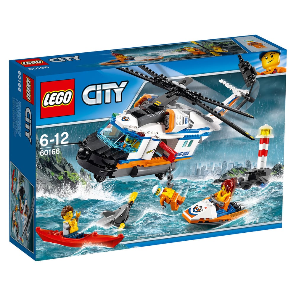 City Seenot-Rettungshubschrauber 60166 LEGO® 74884760000017 Bild Nr. 1