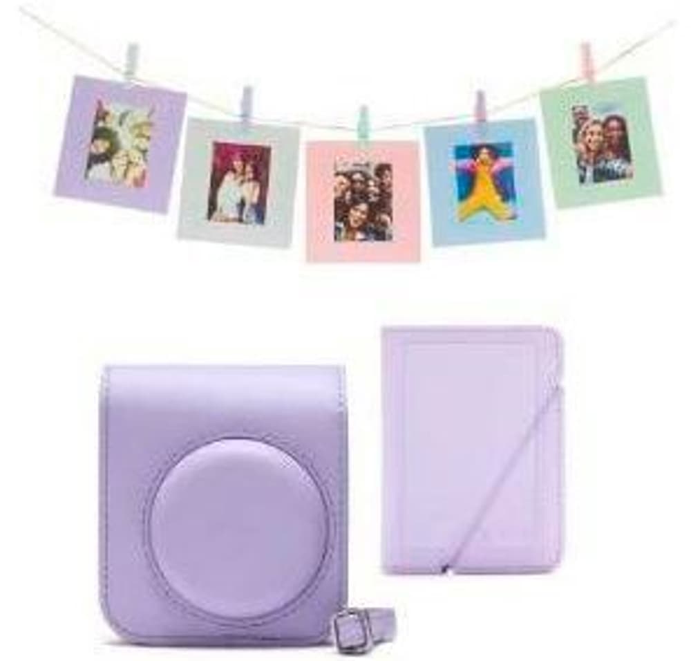 Instax Mini 12 Accessory Kit Purple Borsa fotografica FUJIFILM 785300187823 N. figura 1