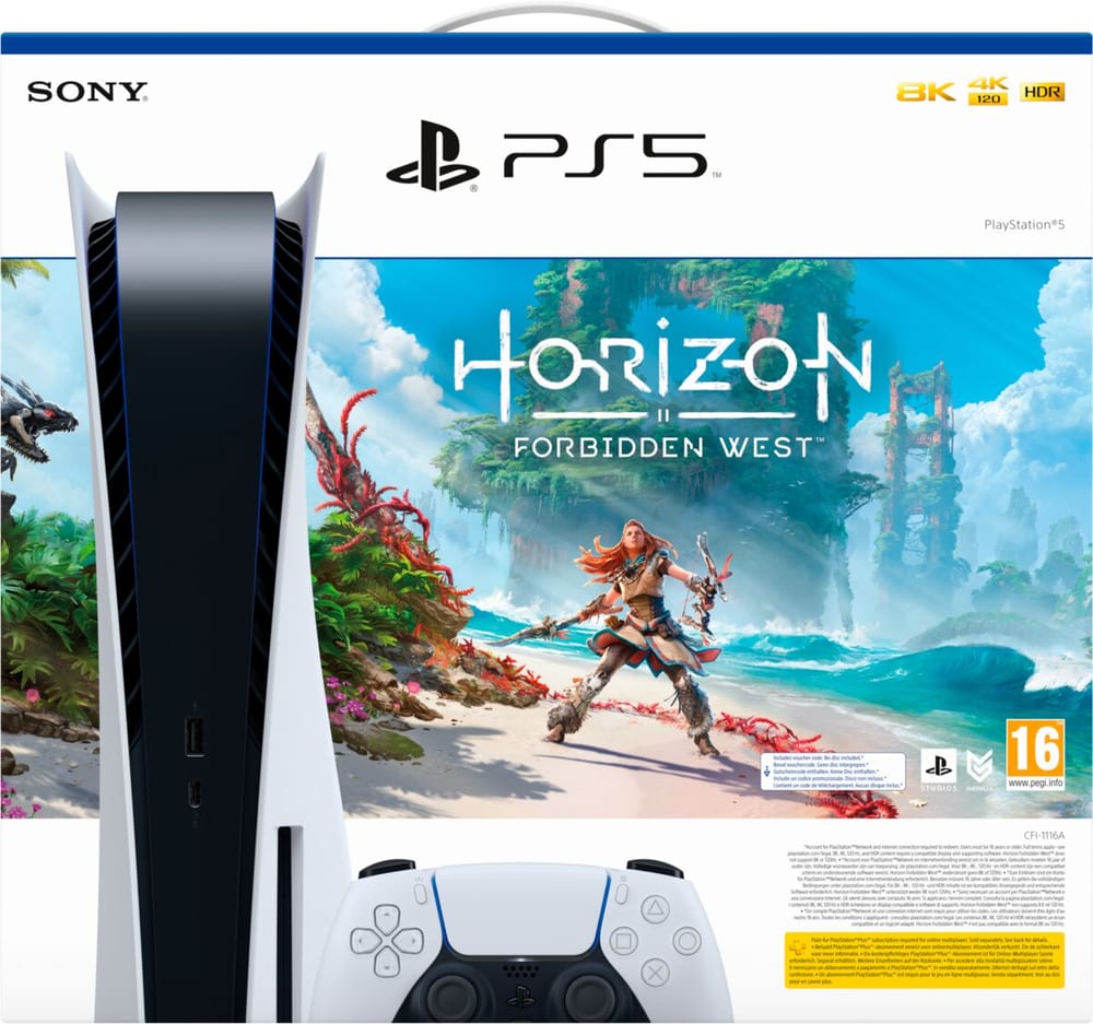 PlayStation 5 Horizon Forbidden West Bundle Console di gioco Sony 78544920000022 No. figura 1