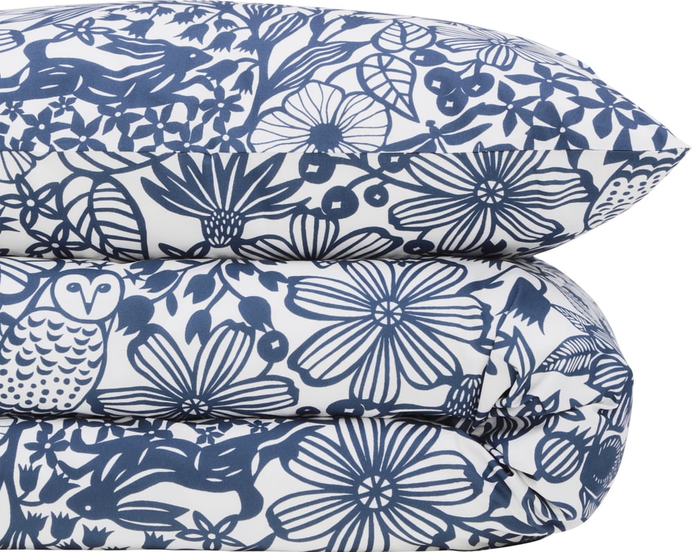 ANDRIN Housse de couette en percale 451336512540 Dimensions Fourre de duvet - 200 x 210 cm Couleur Bleu Photo no. 1