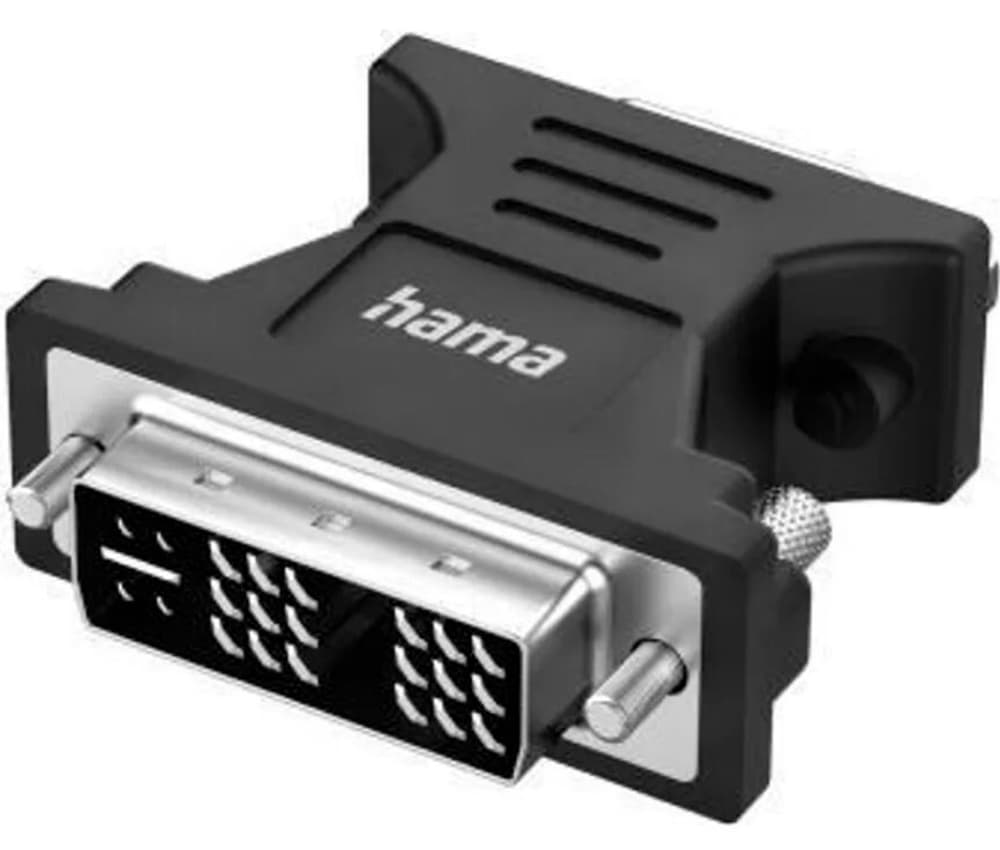 DVI-Stecker - VGA-Buchse, Full-HD 1080p Video Adapter Hama 785300172483 Bild Nr. 1