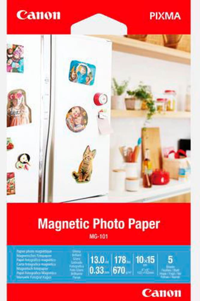MG-101 Magnetic Photo Paper glossy Fotopapier Canon 798257100000 Bild Nr. 1