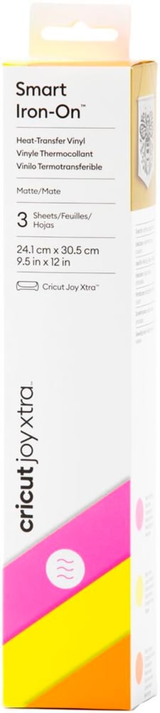Joy Xtra Aufbügelfolie Joy Xtra Smart 3-teilig, Glowstick Schneideplotter Materialien Cricut 669607200000 Bild Nr. 1