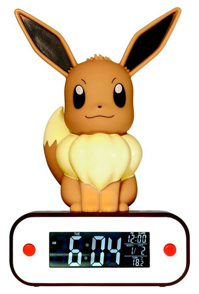 Pokémon - Sveglia digitale Evolie Sveglia per bambini Teknofun 785302423671 N. figura 1