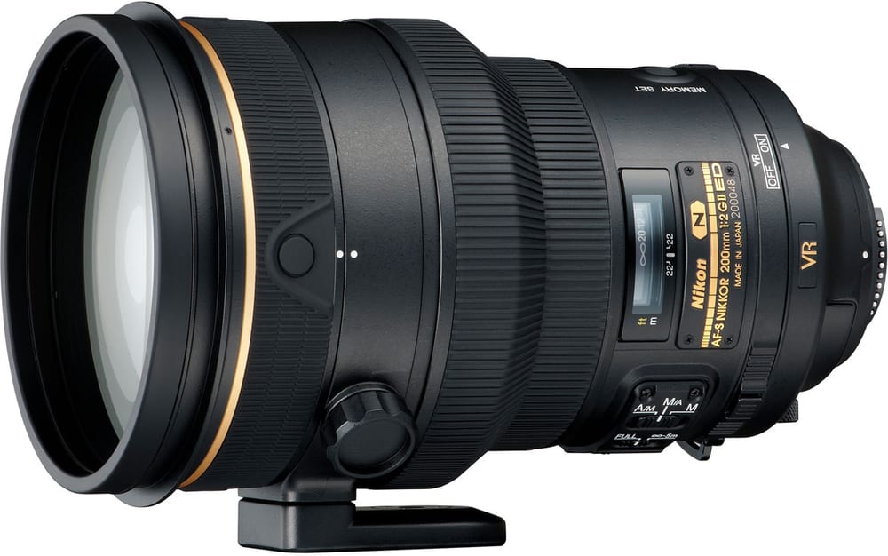 Nikkor AF-S 200mm/2.0G ED VRII Obiettivo Obiettivo Nikon 79341650000015 No. figura 1