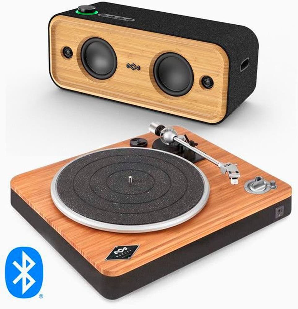 Stir It Up Wireless Turntable + Get Together 2 Tourne-disques House of Marley 785302408538 Photo no. 1