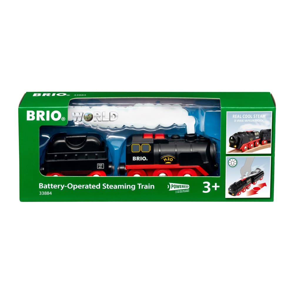 Brio Treno a vapore a batteria Set di giocattoli Brio 747389600000 N. figura 1