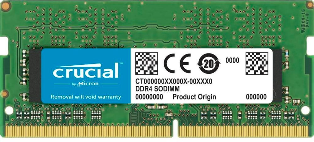 SO-DDR4-RAM CT32G4SFD832A 3200 MHz 1x 32 GB Mémoire vive Crucial 785302410024 Photo no. 1