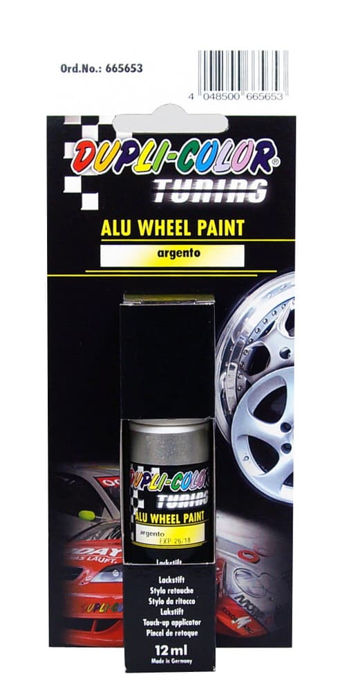Alu Wheel Paint 12 ml Lackstift Dupli-Color 620775000000 Bild Nr. 1