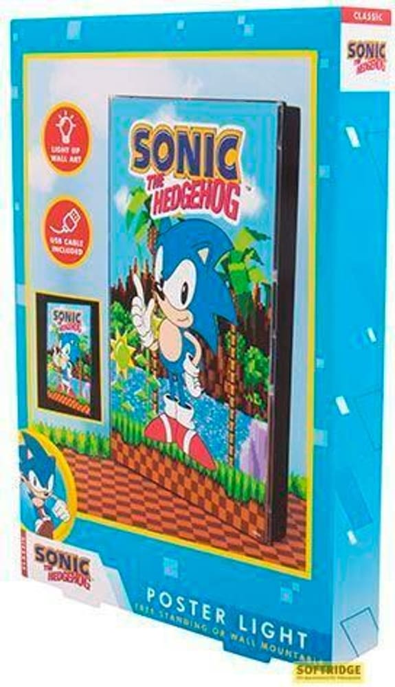 Sonic Poster Light Merchandise Fizz Creations 785302413171 Bild Nr. 1