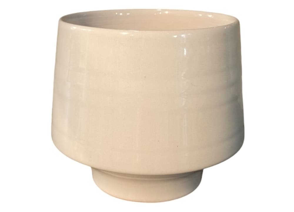 VIDA Pot 655219113010 Couleur Beige Taille ø: 13.5 cm x H: 11.5 cm Photo no. 1